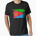 Eritrea Shirt Gift Country Flag Patriotic Travel Africa Light by threadsmonkey
