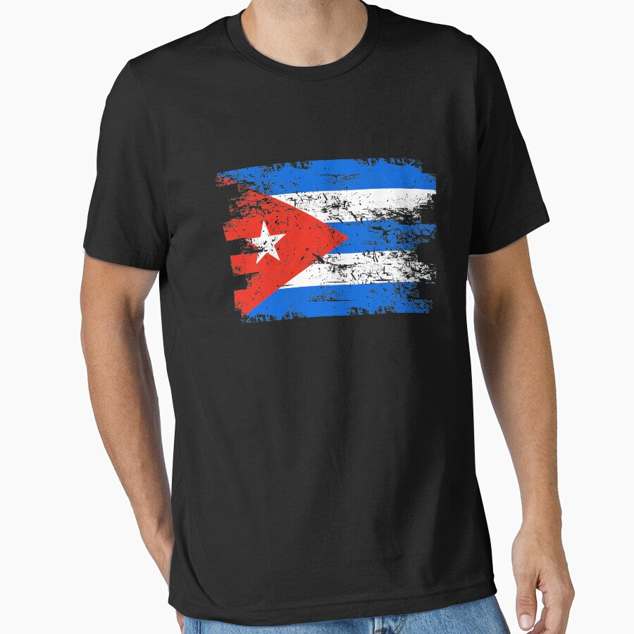 Cuba Flag Gift Country Patriotic Travel Shirt Americas Light by threadsmonkey