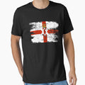 Northern Ireland Gift Country Flag Patriotic Travel Shirt Europe Light by threadsmonkey