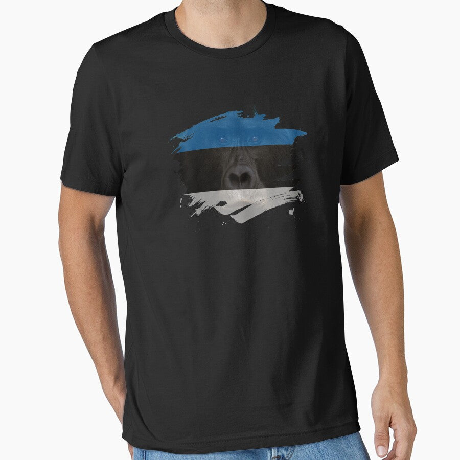 Estonia Gorilla Flag by ockshirts
