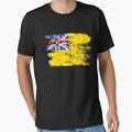 Niue Shirt Gift Country Flag Patriotic Travel Oceania Light by threadsmonkey