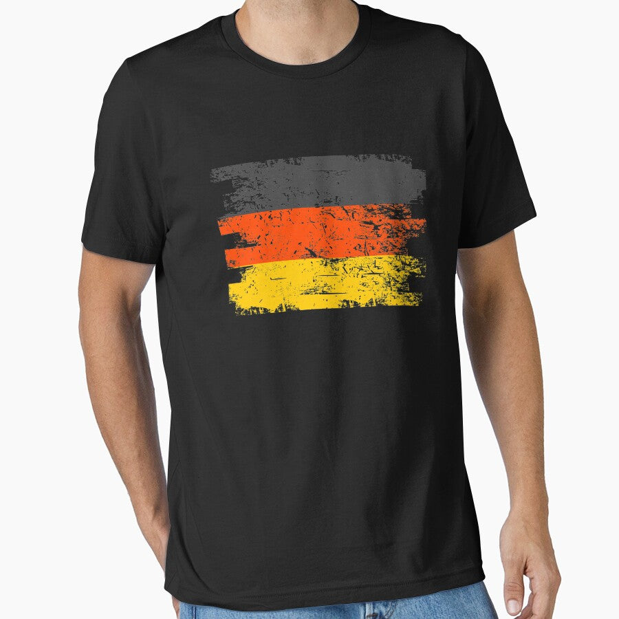 Germany Gift Country Flag Patriotic Travel Shirt Europe Light by threadsmonkey
