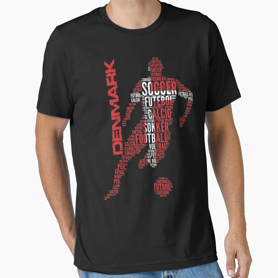 Denmark Football Typography by goodspy