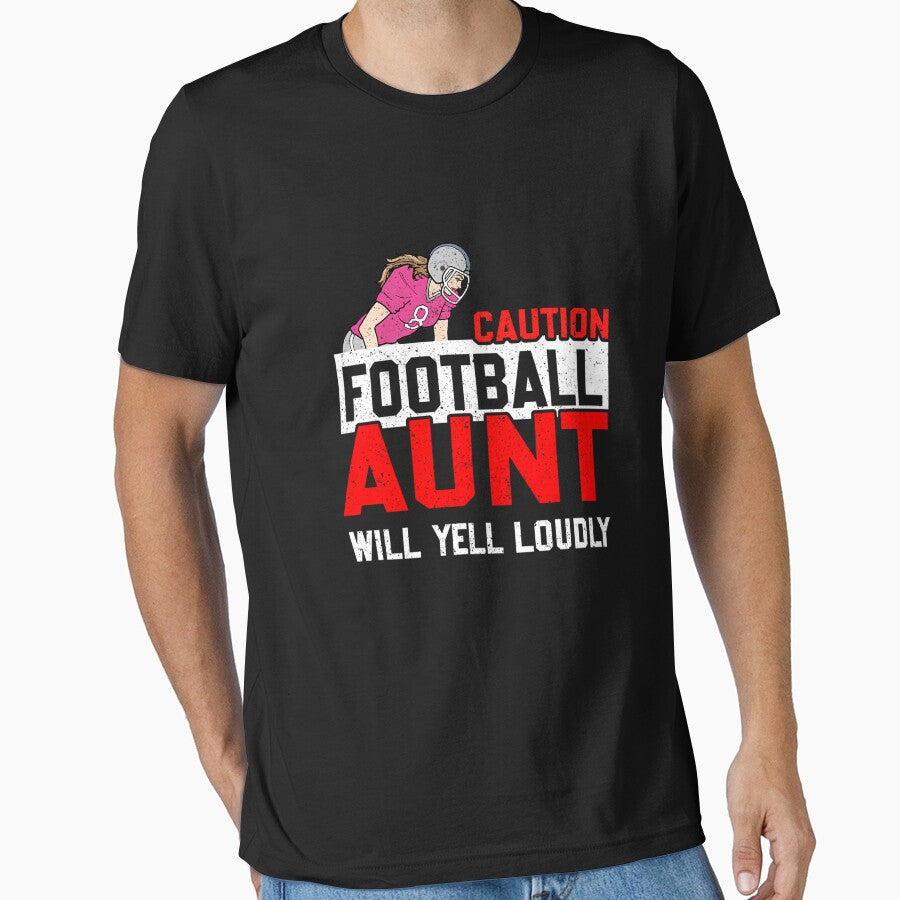 Caution Football Aunt Will Yell Loudly Game by Mosalah1124
