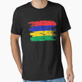 Mauritius Shirt Gift Country Flag Patriotic Travel Africa Light by threadsmonkey