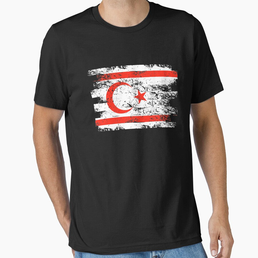 Northern Cyprus Shirt Gift Country Flag Patriotic Travel Asia Light by threadsmonkey