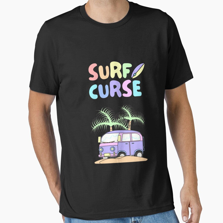 Surf Curse Band - Colored beach by Timmothymo