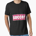 Soccer Retro Essential T-Shirt by samirdari7