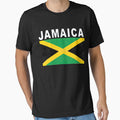 Jamaica Distressed Flag Football Design by merchhost