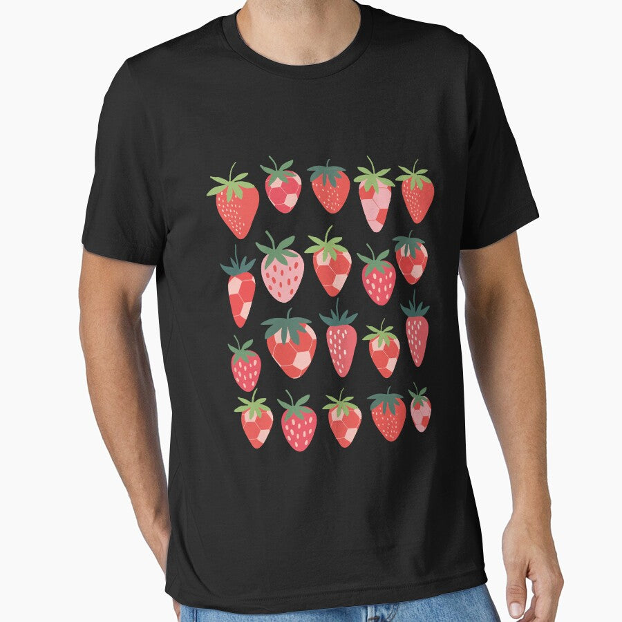 Cute Strawberry Soccer Fruitarian Berry Fruit Gift Soccer Lover Costume by sheamgjirij