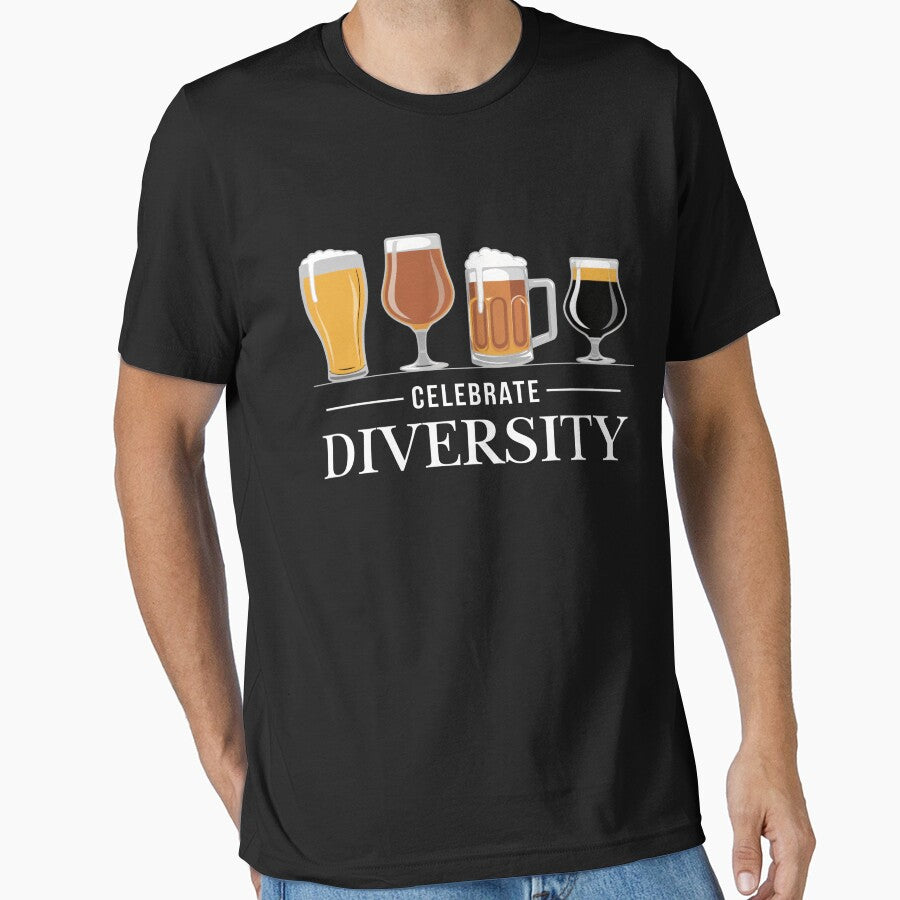 Celebrate Diversity Beer Glasses Design by Sonchai Paladsai