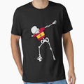 Dabbing Soccer Football Skeleton Spain by melsens