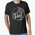 Pastel Rainbow Soccer Aunt T-Shirt by LarryMBrown