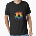 Gay Pride Soccer Rainbow Flag Lgbtq Football by SnackPAC