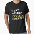 Soccer Shirt Designs Eat Sleep Futsal Repeat For Team by AMINE  ★★★★★
