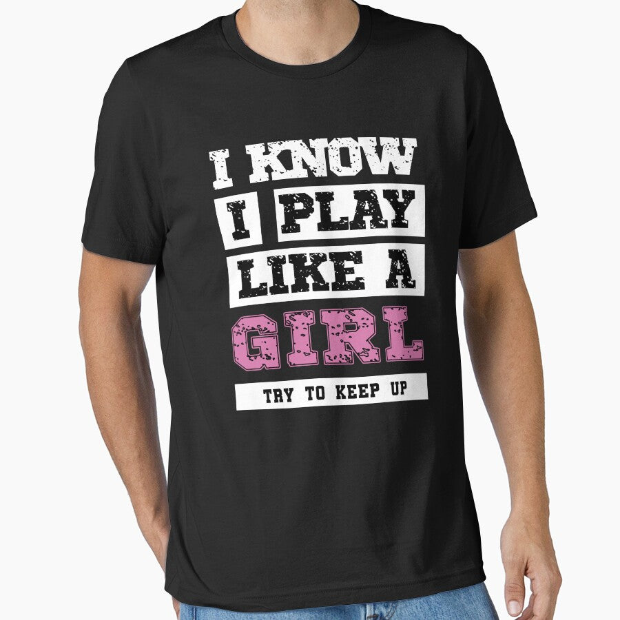 i know i play like a girl by Omochiroi