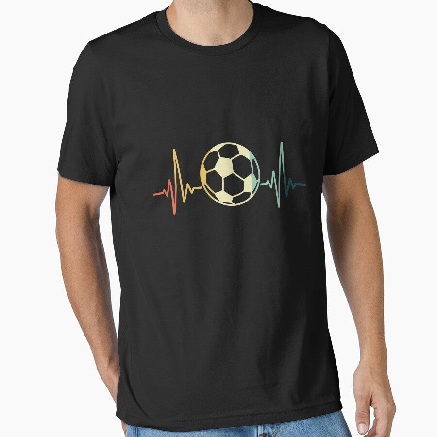 Soccer Heartbeat Vintage by NgocLanDesign