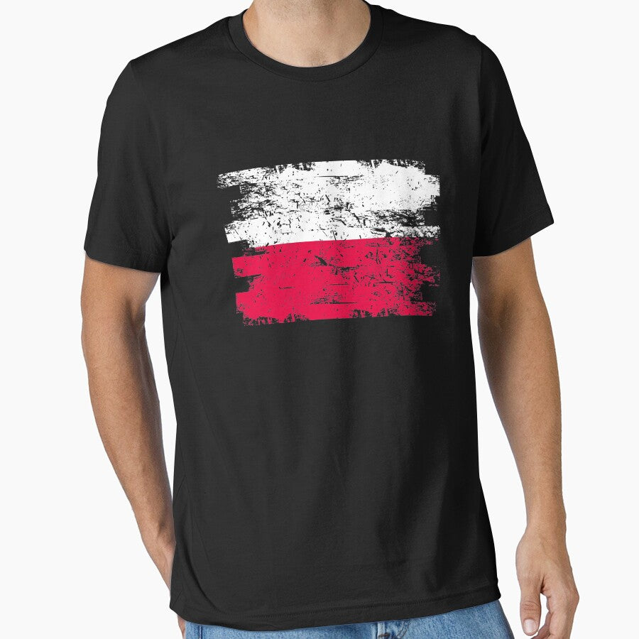 Poland Gift Country Flag Patriotic Travel Shirt Europe Light by threadsmonkey
