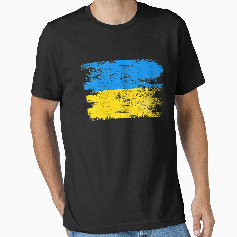 Ukraine Gift Country Flag Patriotic Travel Shirt Europe Light by threadsmonkey