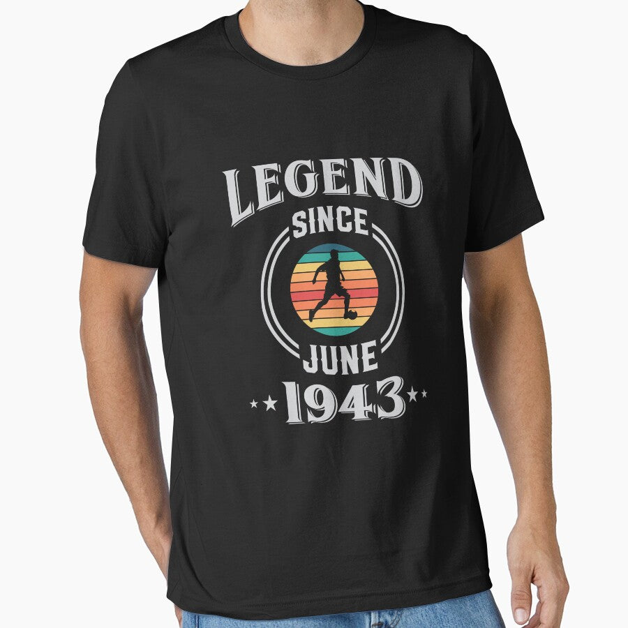 Legend Since June 1943 Soccer birthday by Gerald Waters