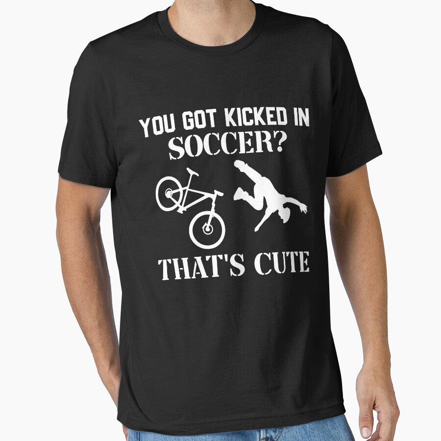 You Got Kicked Soccer That's Cute football vintage retro sports by elizabethdawnn