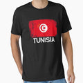 Tunisian Flag Design | Vintage Made In Tunisia Gift by melsens