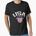 Vintage Usa Soccer Football Soccer Classic T-Shirt by stewaales6