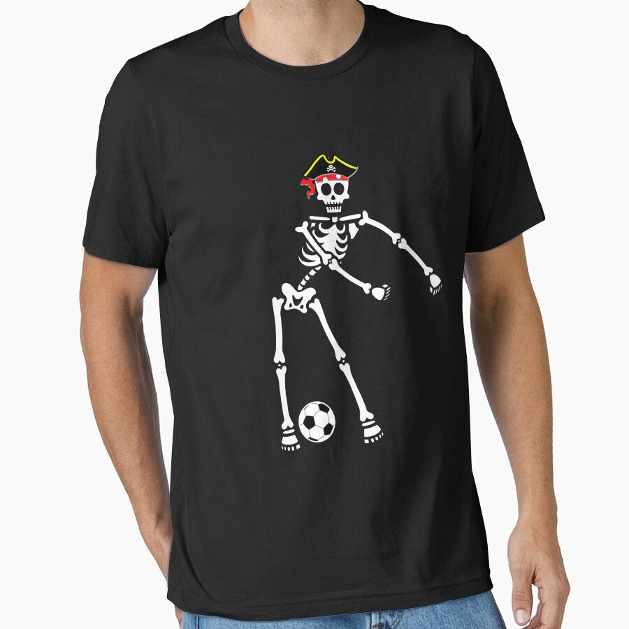 Pirate Skeleton Soccer Halloween by Alex Cuttell