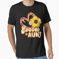 Retro Floral Soccer Aunt Graphic Tee by LarryMBrown
