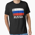 Russian Flag Design | Vintage Made In Russia Gift by melsens