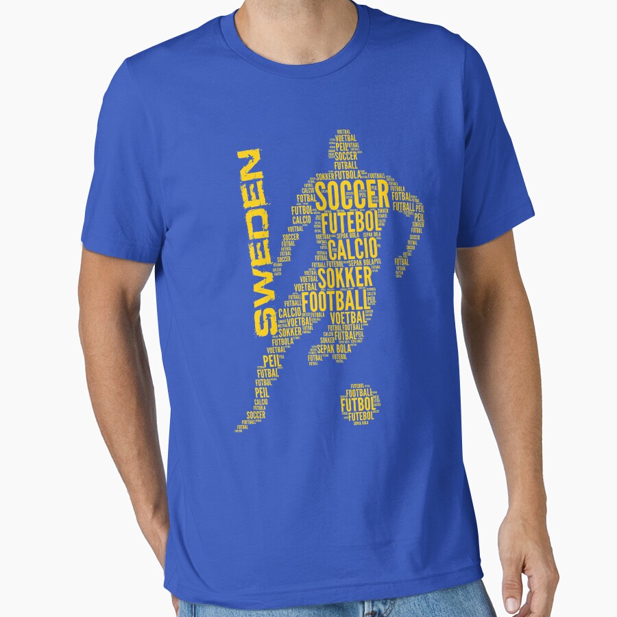 Sweden Football - Soccer Typography by goodspy