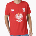Poland Fan Polish Eagle Polska Flag by MrEddie10