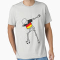 Dabbing Soccer Football Skeleton Germany by melsens