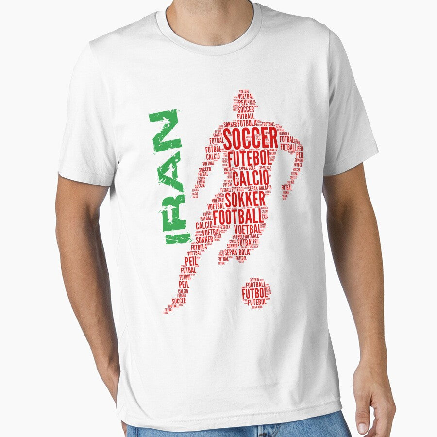 Iran Football Typography by goodspy