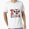 I Love Canada Soccer Ball Boys Girls Kids Canadian Flag by fferomananul