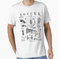 Soccer Player Football Vintage Patent Drawing Print by GrandeDuc