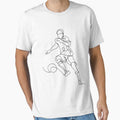 Funny Soccer Player Minimalist Sport Gift Soccer Lover Costume by sheamgjirij