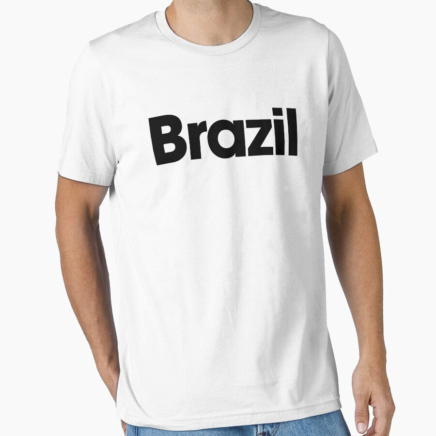 Brazil Typography Minimalist by tropical_dream