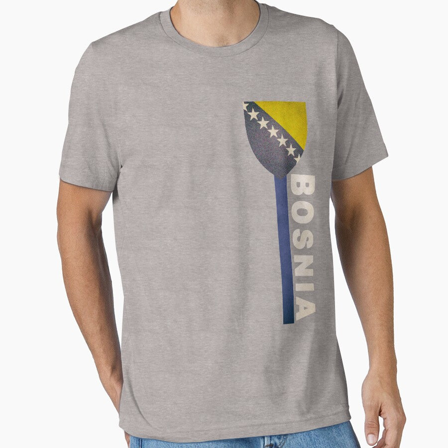 Bosnia Team Soccer Jersey Rec Style by merchhost