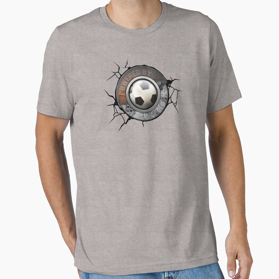 Steampunk Engine Powered By Soccer Sport Passion by onicon