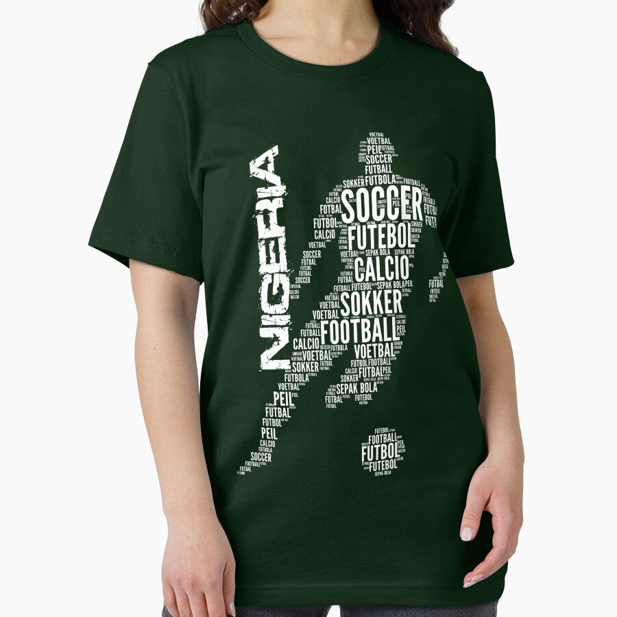 Nigeria Football Typography by goodspy