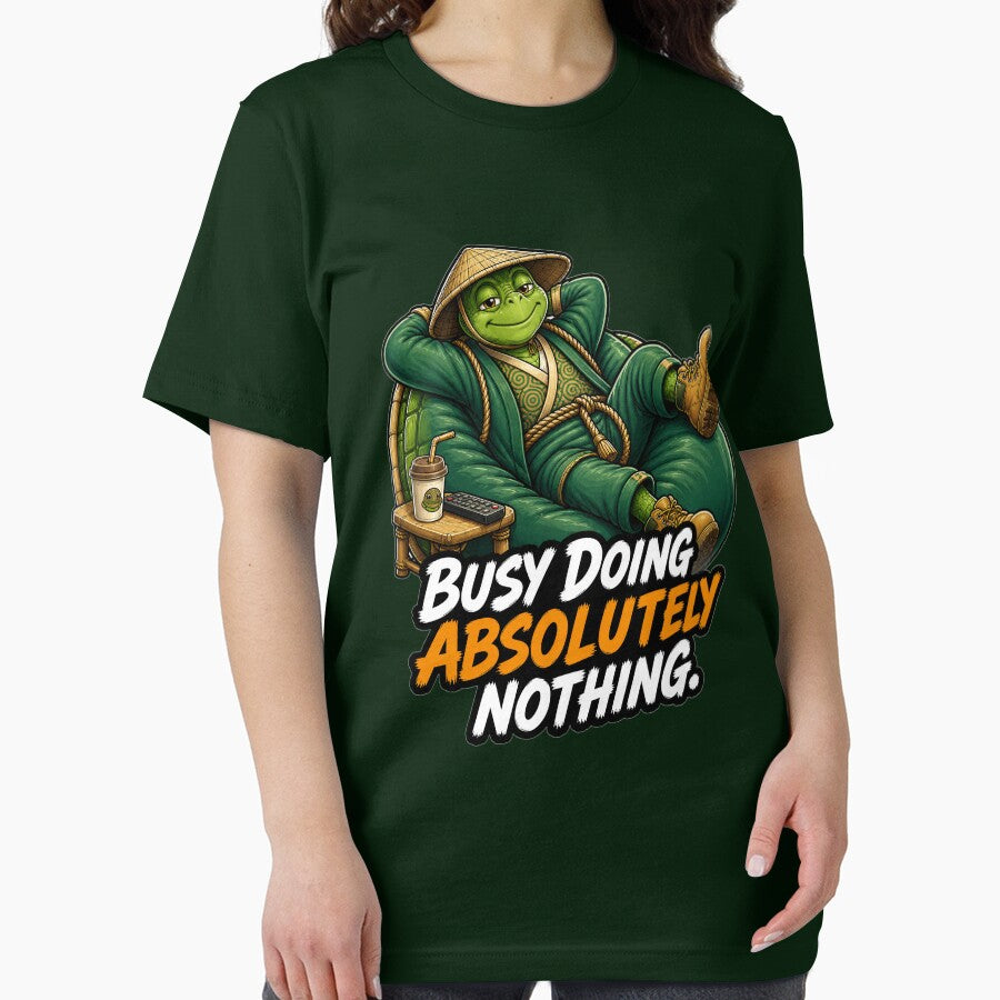 Busy Doing Absolutely Nothing - Lazy Yokai Turtle by Threadnovax