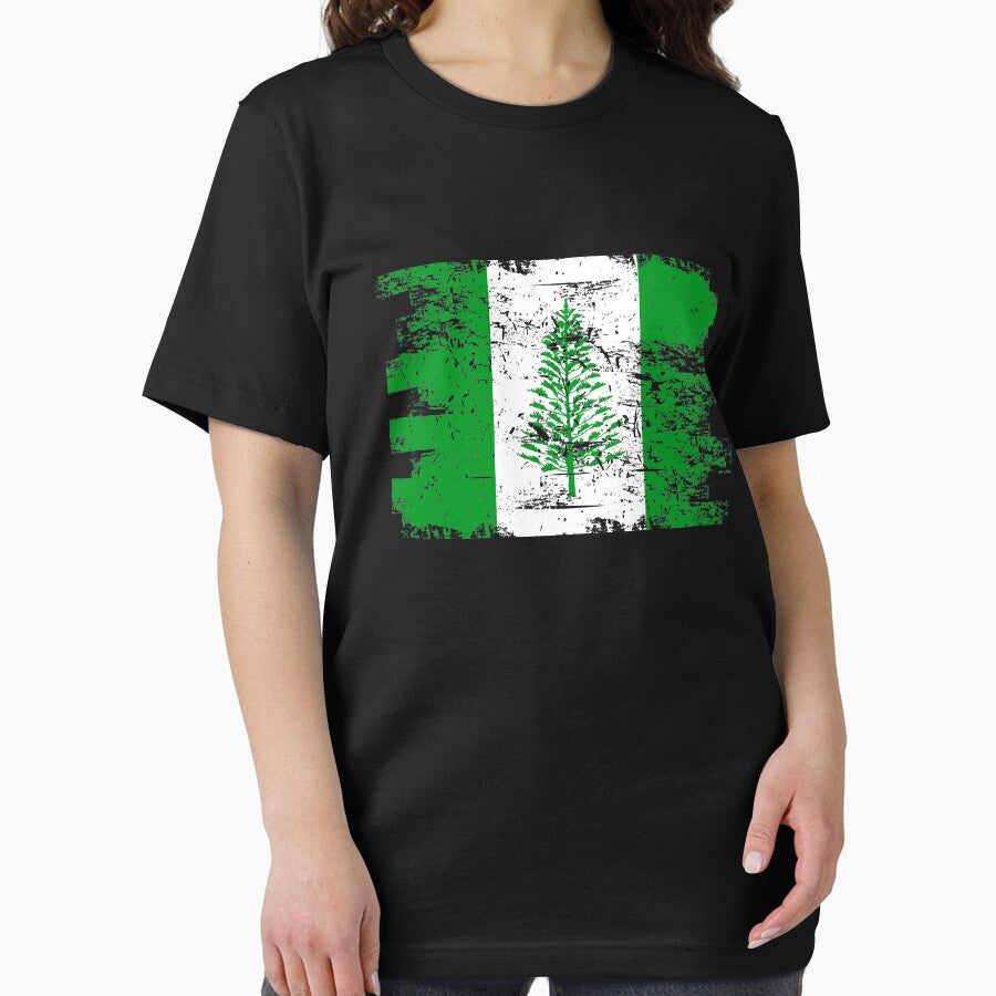 Norfolk Island Shirt Gift Country Flag Patriotic Travel Oceania Light by threadsmonkey