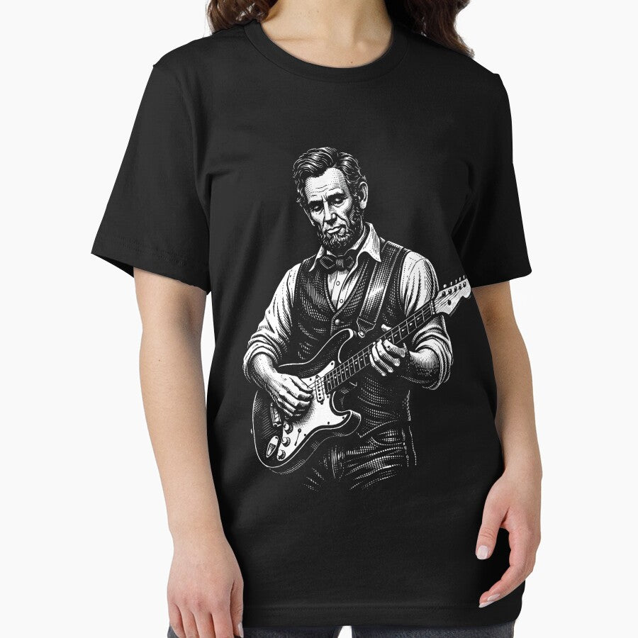 Abraham Lincoln Playing Guitar Abe Lincoln by Kladhadredo
