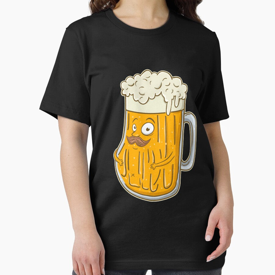 Adorable Mustachioed Beer Drinking Joke Drinkers by perfectpresents