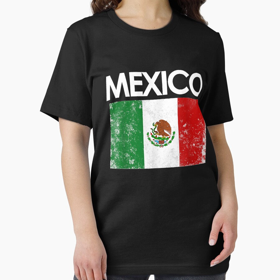 Vintage mexico mexican flag pride gift by AngelaPotter01