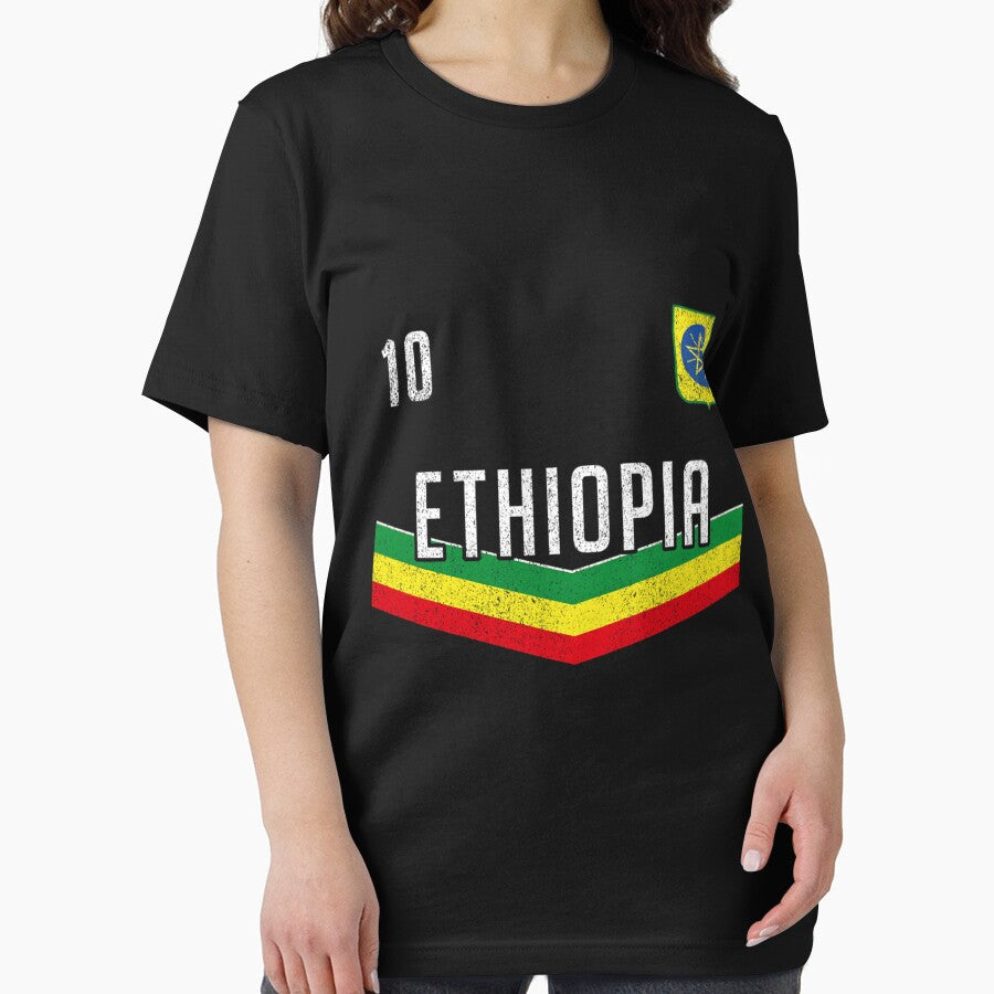 Ethiopian Soccer African Flag by ali-full-shop