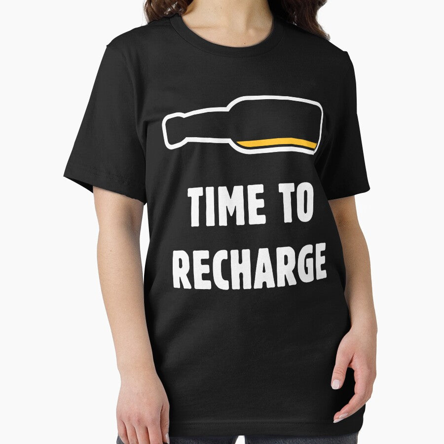 Time To Recharge (Beer Drinker / Ale / Lager / Alcohol / NEG 2C) by MrFaulbaum
