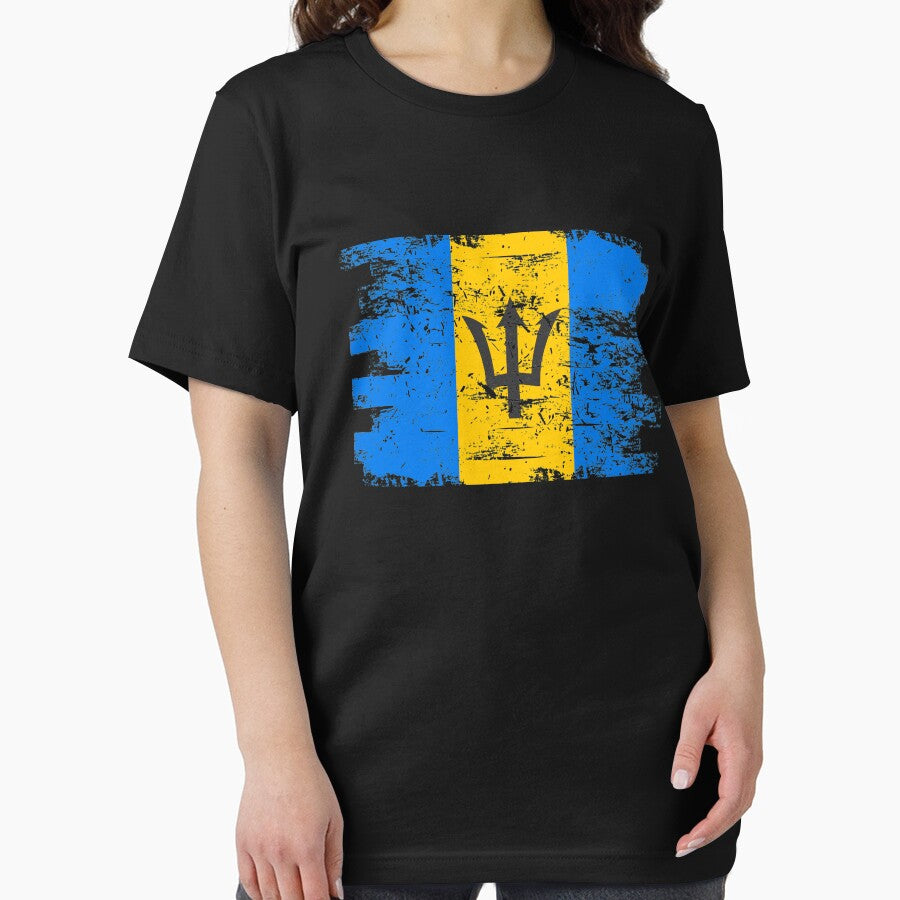 Barbados Flag Gift Country Patriotic Travel Shirt Americas Light by threadsmonkey