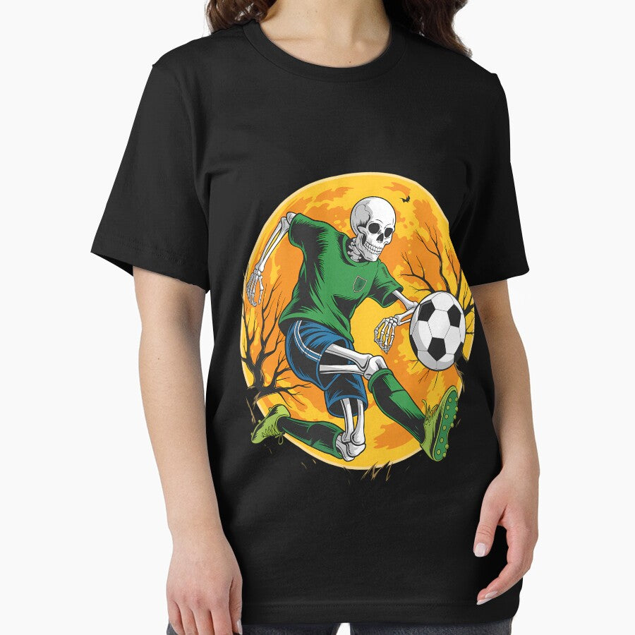 Soccer Skeleton Halloween Football Spooky Boys Soccer Player by Sunset4Bones